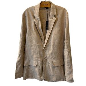 DANIEL HECHTER MENS LINEN BLAZER SIZE MEDIUM NWT